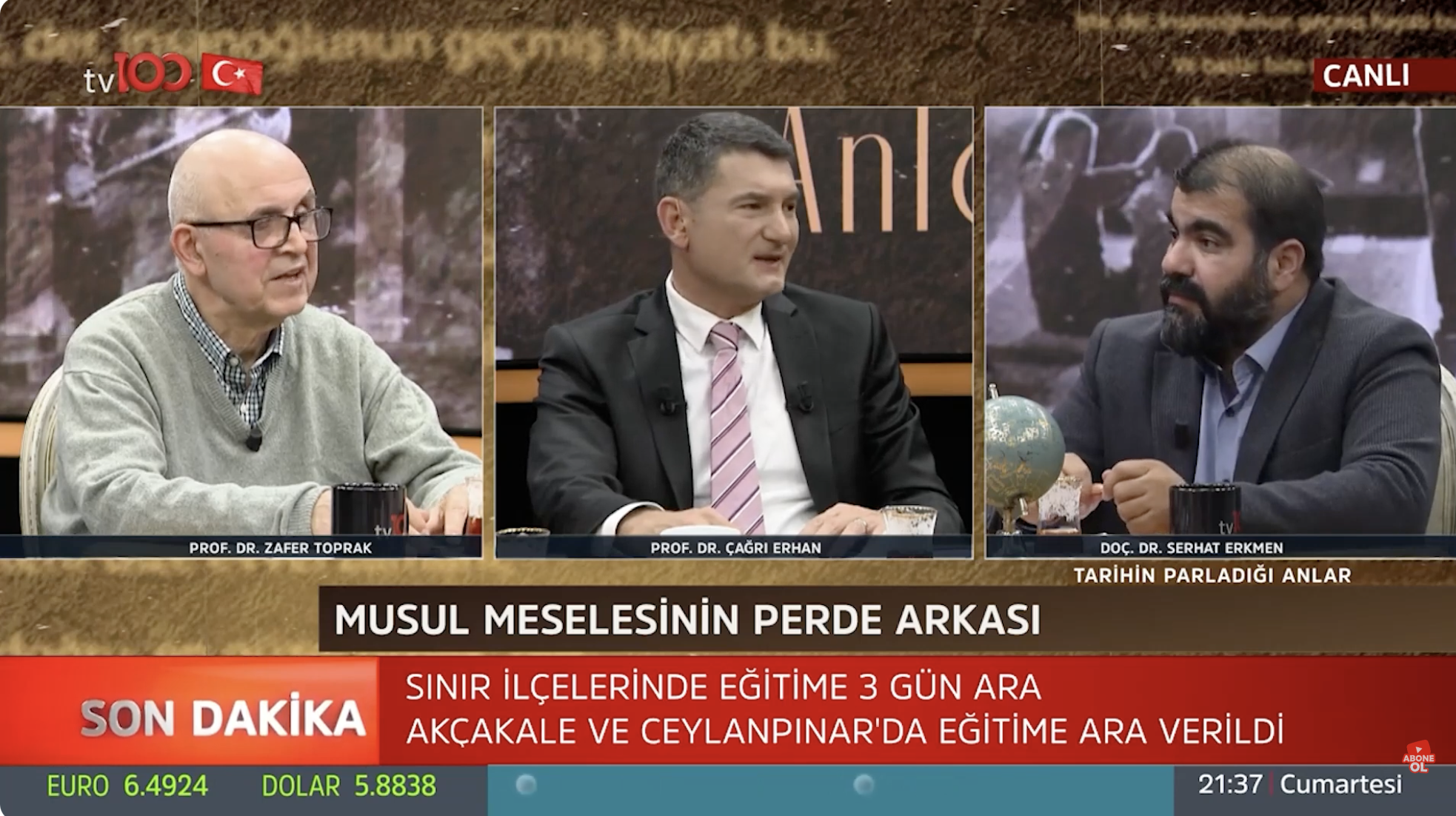  Tarihin Parladığı Anlar | Zafer Toprak - Serhat Erkmen